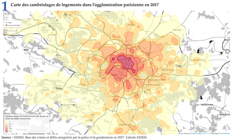 30 cambriolages par jour à Paris